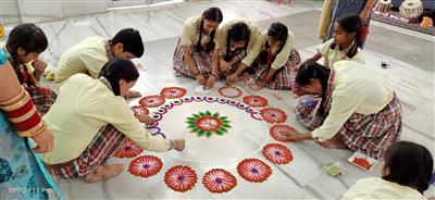 rangoli compition 1